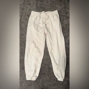 Beige aerie sweat pants